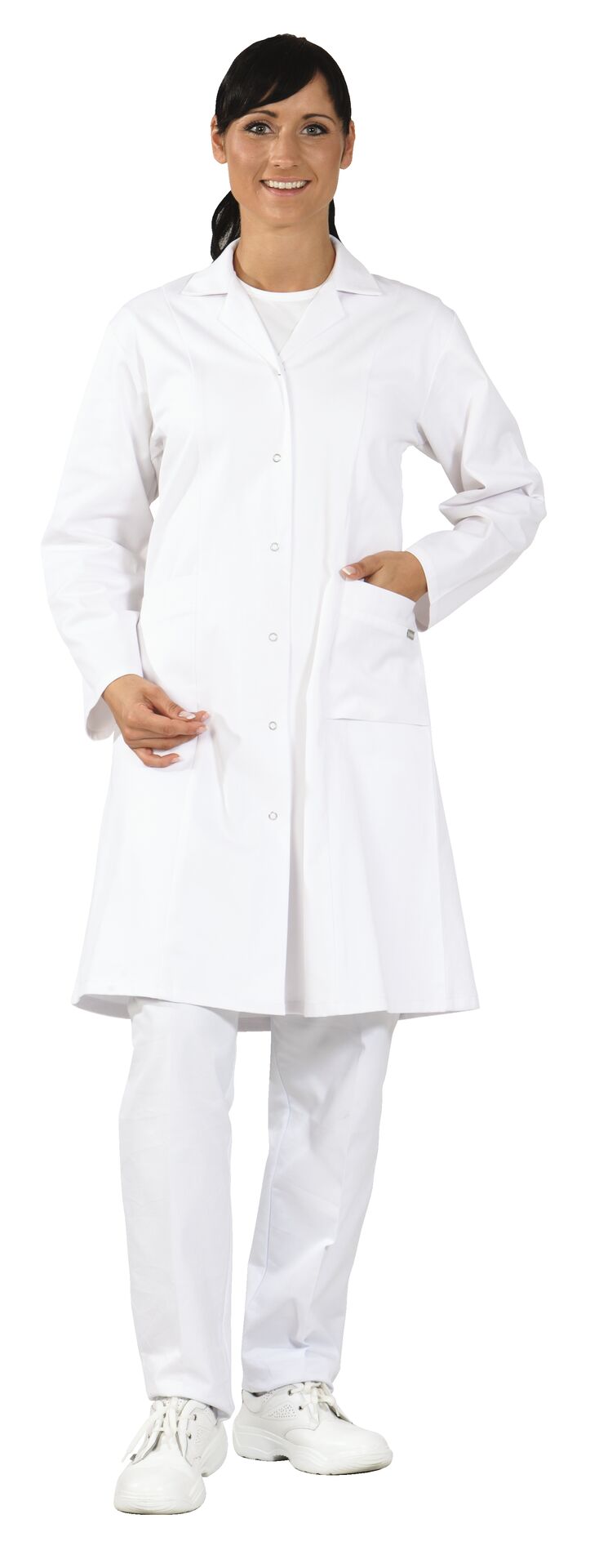 Planam® - Damen Berufsmantel Baumwolle Langarm