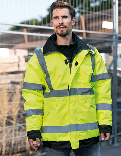 Korntex® - Premium Hi-Vis Rain-Jacket Tampere