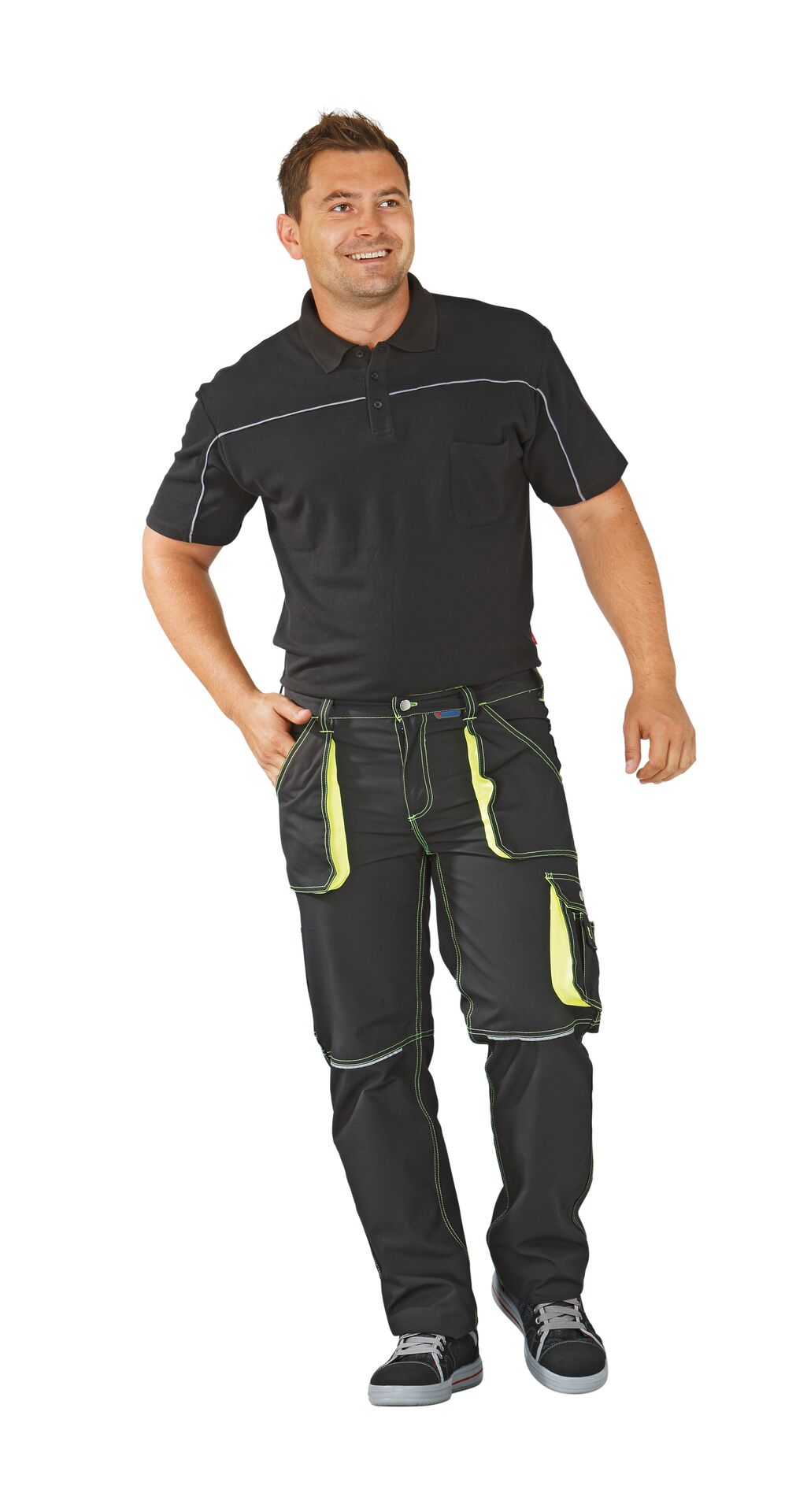 Planam® - Basalt Neon Bundhose