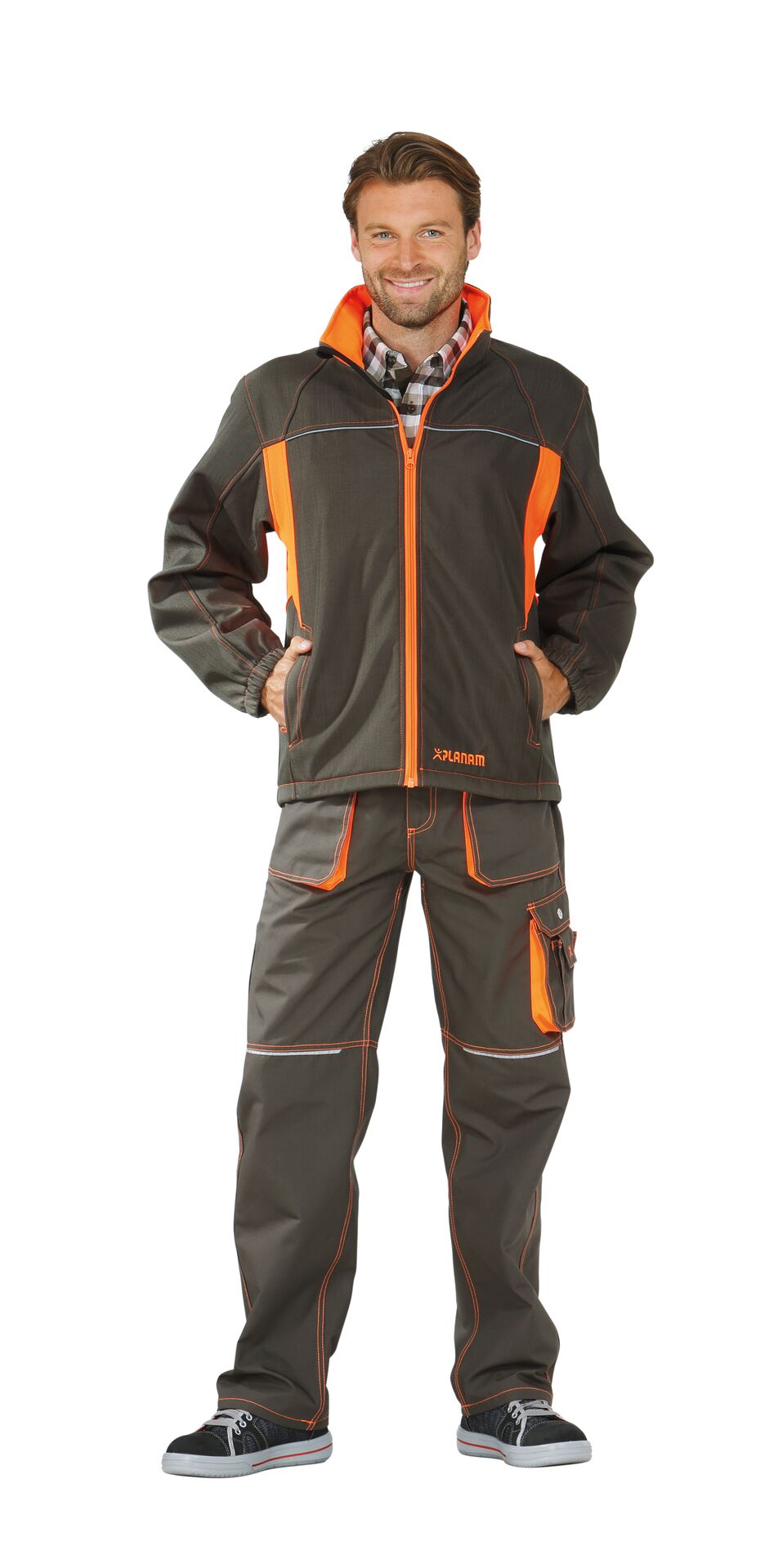 Planam® - Basalt Neon Softshelljacke